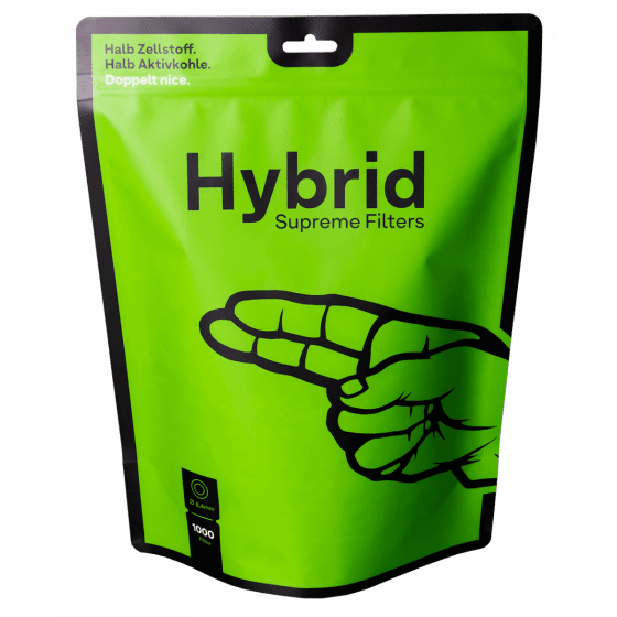 Hybrid Supreme Aktivkohlefilter 1000 Stk.