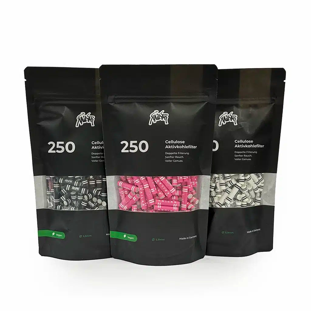 Kailar Aktivkohlefilter 250 Stk. Produktfoto