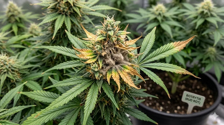 Botrytis bei Cannabis