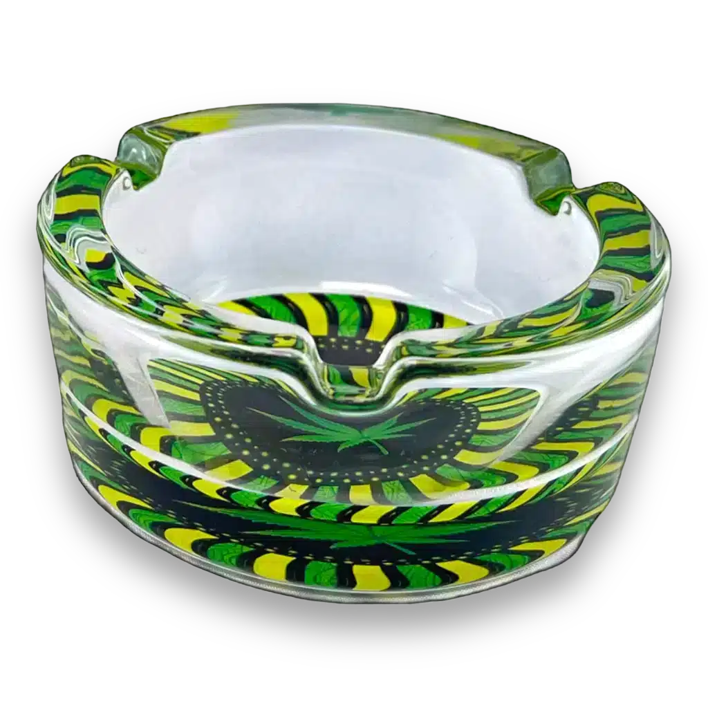 aschenbecher-glas-hanflblatt