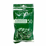 Purize Aktivkohlefilter XTRA Slim Size 50 Stk. Grün