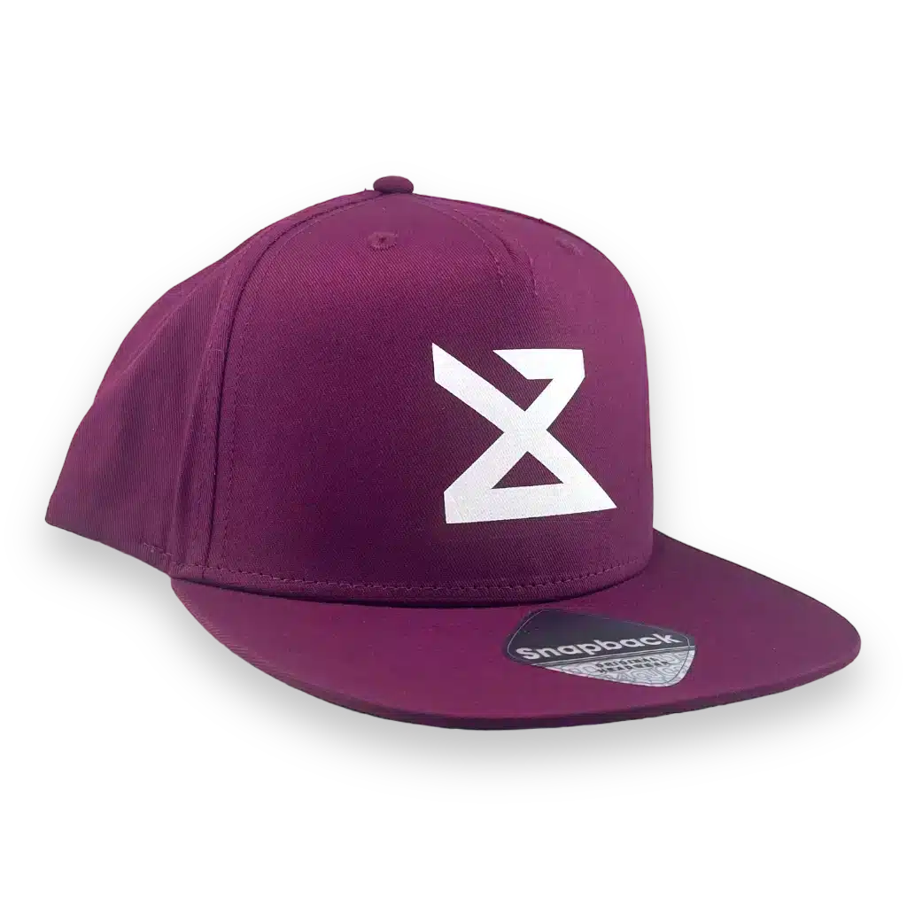 Snapback_Cap_WEEDX_RedWine