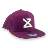 Snapback_Cap_WEEDX_RedWine