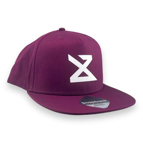 Snapback_Cap_WEEDX_RedWine